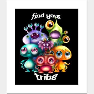 Find Your Tribe Posters and Art